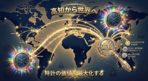 高知市で時計を最高値で売るなら真贋力が鍵！プロの鑑定士が教える査定額を左右する3つの裏側！！