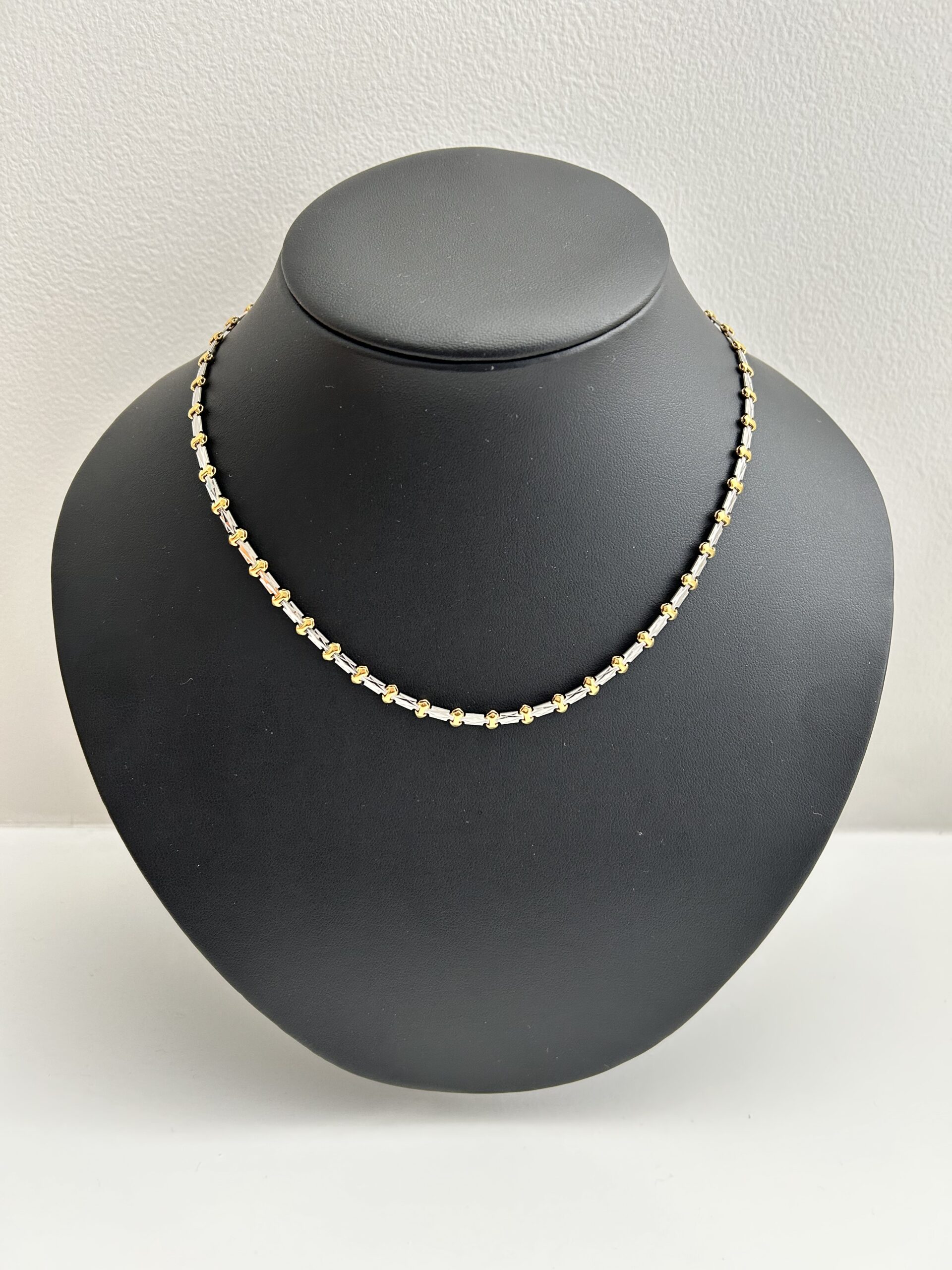 K18 PT850 ネックレス　15g