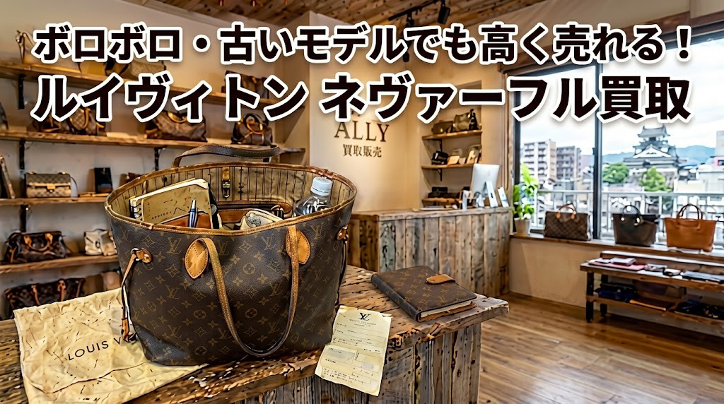高知市でルイヴィトン売却｜ネヴァーフルでも高価買取になる理由と査定のポイント